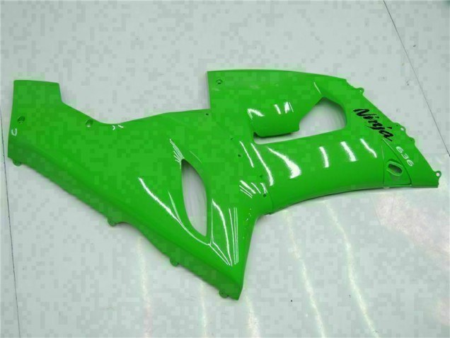 2005-2006 Green ZX6R Full Motorcycle Fairing Kits 2005-2006 Green ZX6R Full Motorcycle Fairing Kits