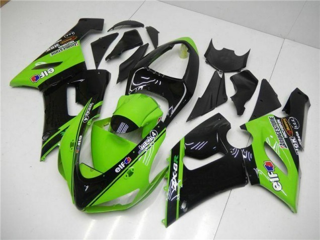 2005-2006 Green ZX6R Motorcycle Bodywork 2005-2006 Green ZX6R Motorcycle Bodywork