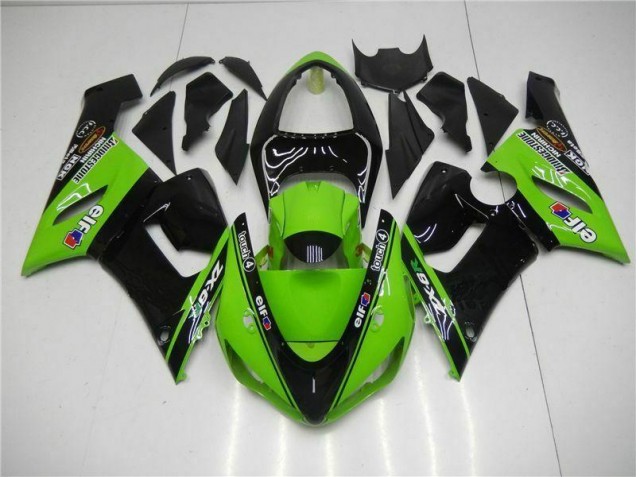 2005-2006 Green ZX6R Motorcycle Bodywork 2005-2006 Green ZX6R Motorcycle Bodywork