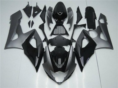 2005-2006 Grey Black GSXR 1000 Motorcycle Fairings