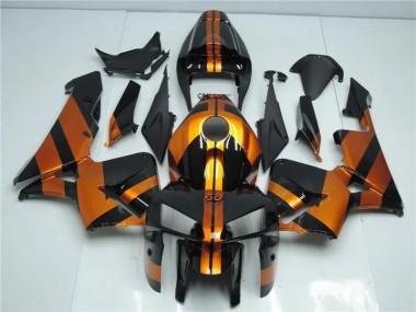 2005-2006 Orange Black CBR600RR Motorcycle Fairing Kits