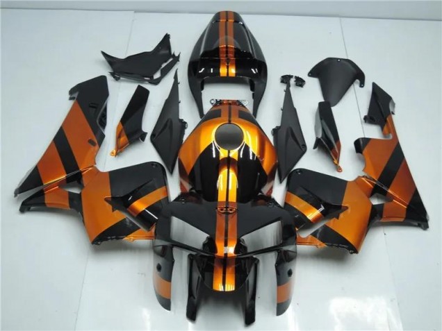 2005-2006 Orange Black CBR600RR Motorcycle Fairing Kits 2005-2006 Orange Black CBR600RR Motorcycle Fairing Kits