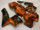 2005-2006 Orange Black CBR600RR Motorcycle Fairings 2005-2006 Orange Black CBR600RR Motorcycle Fairings