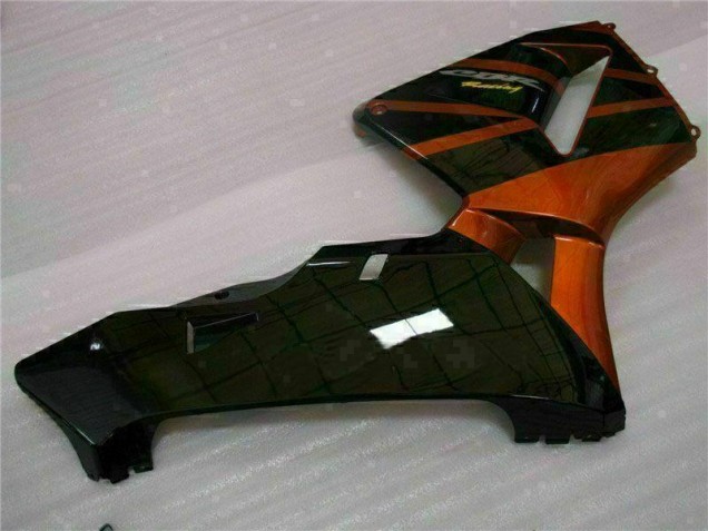 2005-2006 Orange Black CBR600RR Motorcycle Fairings 2005-2006 Orange Black CBR600RR Motorcycle Fairings