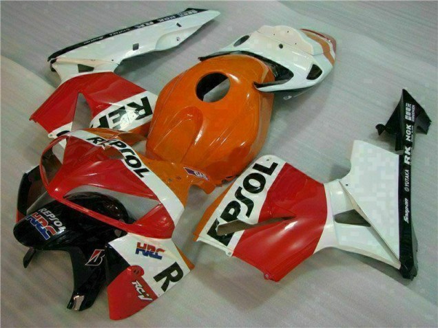 2005-2006 Orange Black Repsol CBR600RR Motorcycle Fairing 2005-2006 Orange Black Repsol CBR600RR Motorcycle Fairing