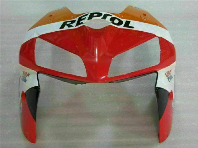 2005-2006 Orange Black Repsol CBR600RR Motorcycle Fairing 2005-2006 Orange Black Repsol CBR600RR Motorcycle Fairing
