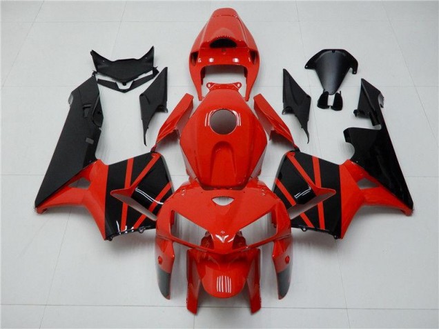 2005-2006 Red Black CBR600RR Motorcycle Fairing Kits 2005-2006 Red Black CBR600RR Motorcycle Fairing Kits