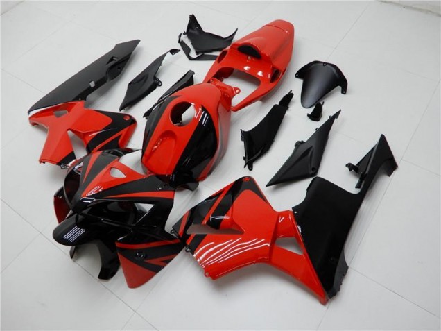 2005-2006 Red Black CBR600RR Motorcycle Fairing 2005-2006 Red Black CBR600RR Motorcycle Fairing