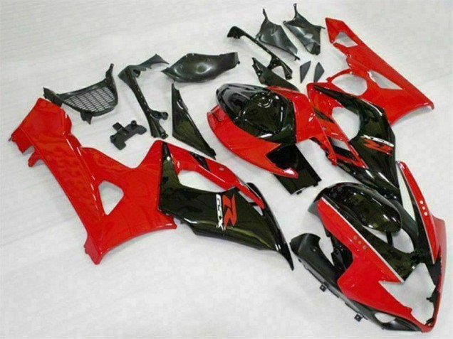 2005-2006 Red Black GSXR 1000 Motorcycle Bodywork 2005-2006 Red Black GSXR 1000 Motorcycle Bodywork