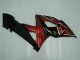 2005-2006 Red Black GSXR 1000 Motorcycle Fairings 2005-2006 Red Black GSXR 1000 Motorcycle Fairings