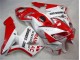 2005-2006 Red White CBR600RR Motorcycle Fairing Kits 2005-2006 Red White CBR600RR Motorcycle Fairing Kits