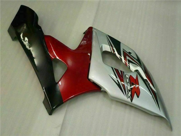 2005-2006 Red White GSXR 1000 Motorcycle Fairings 2005-2006 Red White GSXR 1000 Motorcycle Fairings