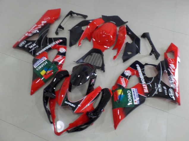 2005-2006 Red Yoshimura GSXR 1000 Motorcycle Fairings 2005-2006 Red Yoshimura GSXR 1000 Motorcycle Fairings