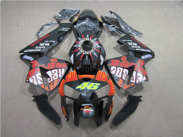 2005-2006 Repsol 46 CBR600RR Motorcycle Fairings 2005-2006 Repsol 46 CBR600RR Motorcycle Fairings