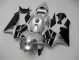 2005-2006 Silver Black CBR600RR Motorcycle Fairings 2005-2006 Silver Black CBR600RR Motorcycle Fairings