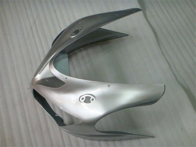 2005-2006 Silver Black ZX6R Motorcycle Fairings 2005-2006 Silver Black ZX6R Motorcycle Fairings