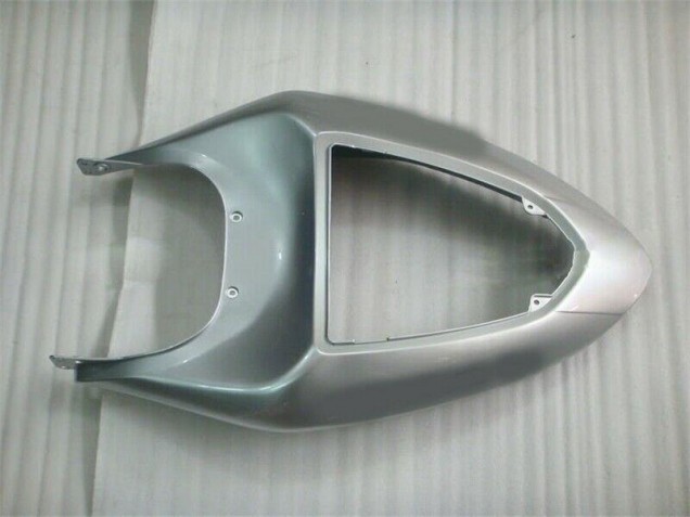 2005-2006 Silver Black ZX6R Motorcycle Fairings 2005-2006 Silver Black ZX6R Motorcycle Fairings