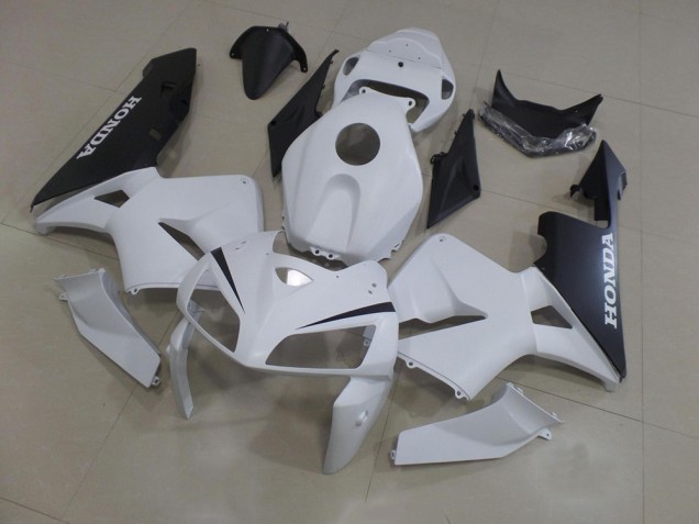 2005-2006 White Black CBR600RR Full Motorcycle Fairing Kits 2005-2006 White Black CBR600RR Full Motorcycle Fairing Kits