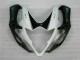 2005-2006 White Black GSXR 1000 Motorcycle Bodywork 2005-2006 White Black GSXR 1000 Motorcycle Bodywork