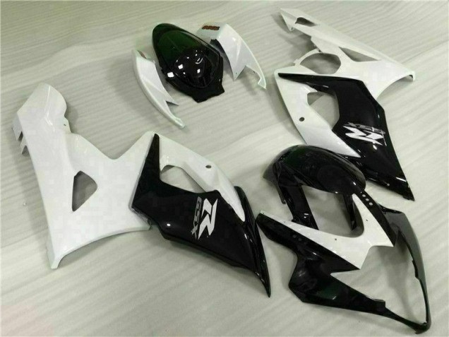2005-2006 White Black GSXR 1000 Motorcycle Fairing 2005-2006 White Black GSXR 1000 Motorcycle Fairing