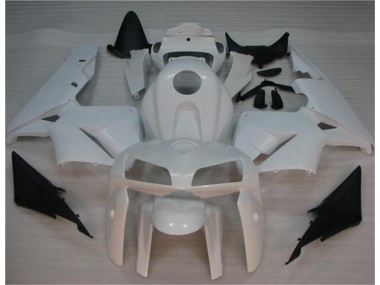 2005-2006 White CBR600RR Full Motorcycle Fairing Kits