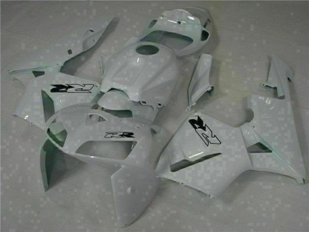 2005-2006 White CBR600RR Motorcycle Fairing 2005-2006 White CBR600RR Motorcycle Fairing
