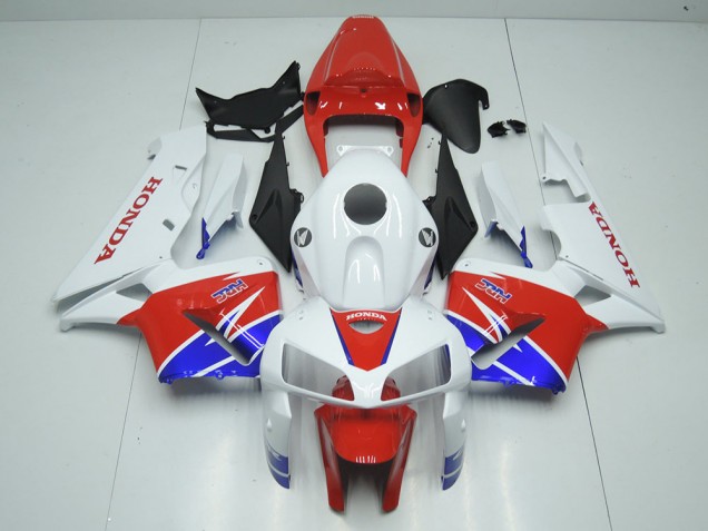 2005-2006 White HRC CBR600RR Motorcycle Fairings 2005-2006 White HRC CBR600RR Motorcycle Fairings