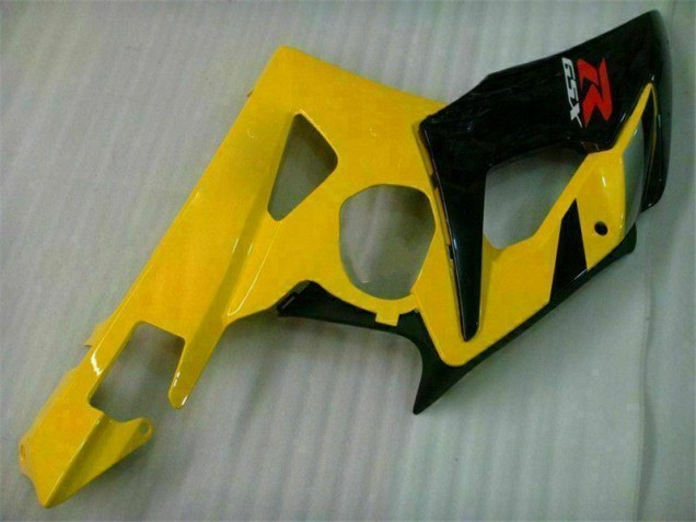 2005-2006 Yellow Black GSXR 1000 Motorcycle Fairing 2005-2006 Yellow Black GSXR 1000 Motorcycle Fairing