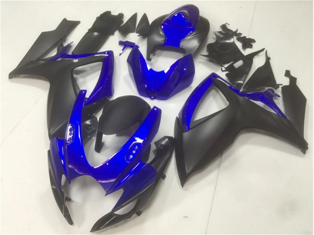 2006-2007 Black Blue GSXR 600/750 Motorcycle Fairing 2006-2007 Black Blue GSXR 600/750 Motorcycle Fairing