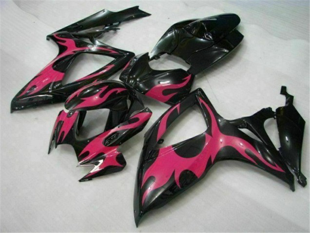 2006-2007 Black GSXR 600/750 Motorcycle Bodywork 2006-2007 Black GSXR 600/750 Motorcycle Bodywork