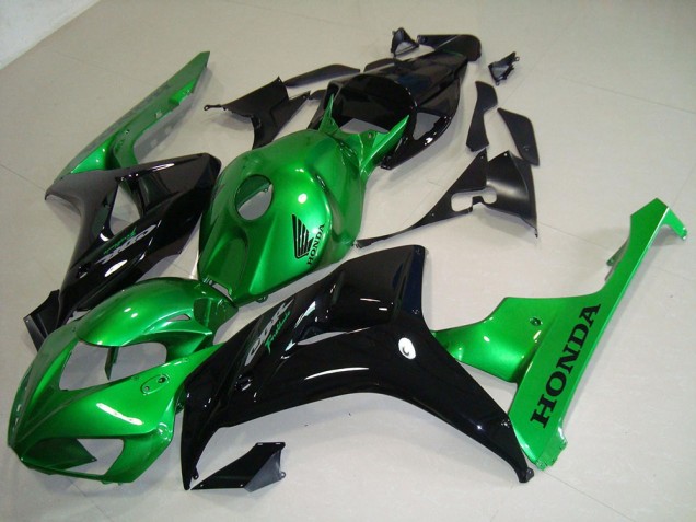 2006-2007 Black Green CBR1000RR Motorcycle Fairings 2006-2007 Black Green CBR1000RR Motorcycle Fairings