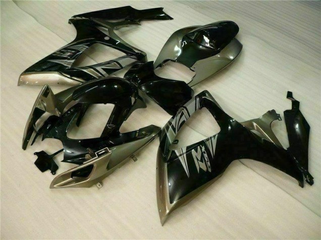 2006-2007 Black Grey GSXR 600/750 Motorcycle Fairings 2006-2007 Black Grey GSXR 600/750 Motorcycle Fairings