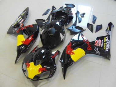 2006-2007 Black Red Bull CBR1000RR Motorcycle Fairings