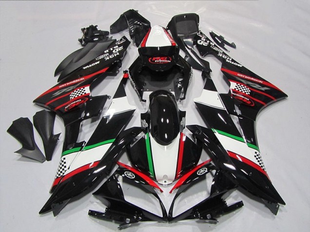 2006-2007 Black Red Green YZF R6 Motorcycle Fairings 2006-2007 Black Red Green YZF R6 Motorcycle Fairings