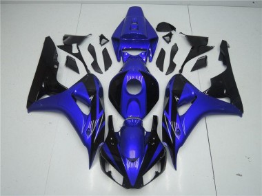 2006-2007 Blue Black CBR1000RR Motorcycle Fairings