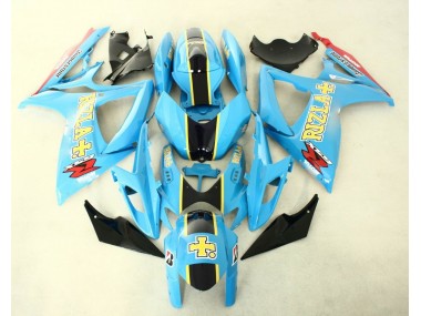 2006-2007 Blue Black GSXR 600/750 Motorcycle Bodywork