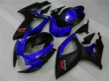 2006-2007 Blue Black GSXR 600/750 Motorcycle Fairing