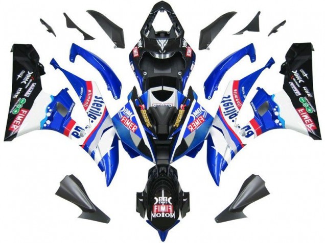 2006-2007 Blue Black Sterilgard YZF R6 Motorcycle Fairings 2006-2007 Blue Black Sterilgard YZF R6 Motorcycle Fairings