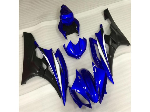 2006-2007 Blue Black YZF R6 Full Motorcycle Fairing Kits 2006-2007 Blue Black YZF R6 Full Motorcycle Fairing Kits