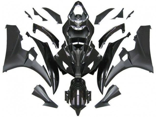 2006-2007 Contrast Black YZF R6 Motorcycle Fairings 2006-2007 Contrast Black YZF R6 Motorcycle Fairings