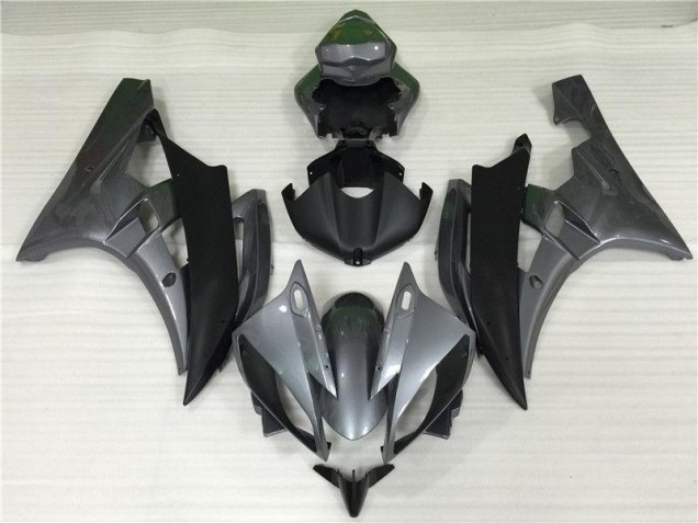 2006-2007 Grey Black YZF R6 Motorcycle Fairings 2006-2007 Grey Black YZF R6 Motorcycle Fairings