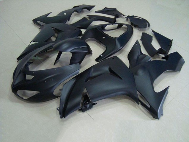 2006-2007 Matte Black ZX10R Motorcycle Fairing 2006-2007 Matte Black ZX10R Motorcycle Fairing