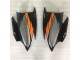 2006-2007 Orange Black YZF R6 Motorcycle Fairing