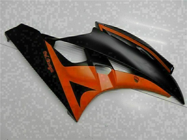 2006-2007 Orange Black YZF R6 Motorcycle Fairings 2006-2007 Orange Black YZF R6 Motorcycle Fairings