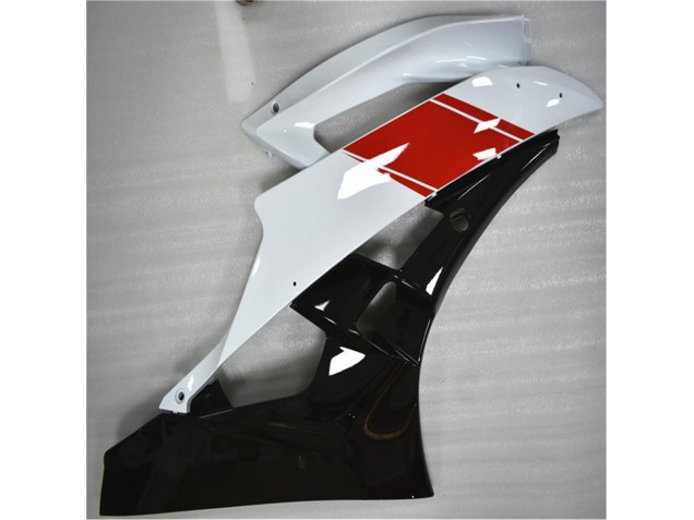 2006-2007 Red White Black YZF R6 Motorcycle Fairings 2006-2007 Red White Black YZF R6 Motorcycle Fairings