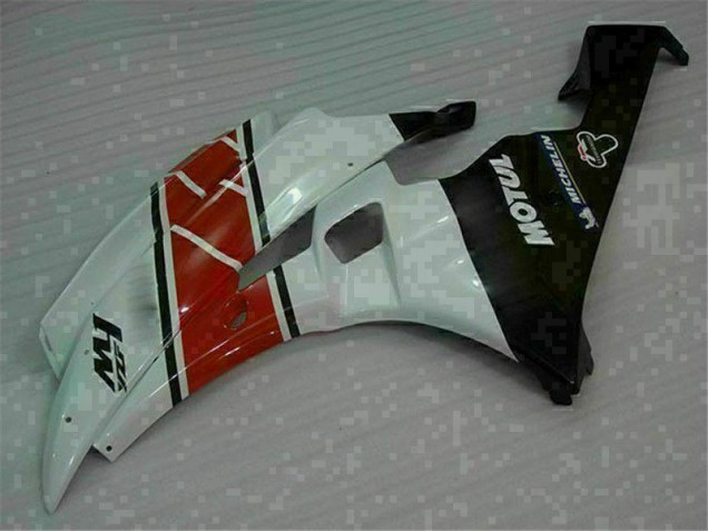 2006-2007 Red White YZF R6 Motorcycle Fairing & Bodywork 2006-2007 Red White YZF R6 Motorcycle Fairing & Bodywork