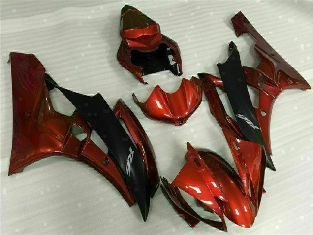 2006-2007 Red YZF R6 Motorcycle Fairings 2006-2007 Red YZF R6 Motorcycle Fairings
