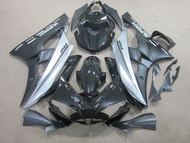 2006-2007 Silver Black YZF R6 Motorcycle Fairing 2006-2007 Silver Black YZF R6 Motorcycle Fairing