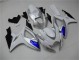 2006-2007 White Blue GSXR 600/750 Motorcycle Fairing 2006-2007 White Blue GSXR 600/750 Motorcycle Fairing