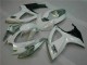 2006-2007 White Silver GSXR 600/750 Motorcycle Bodywork